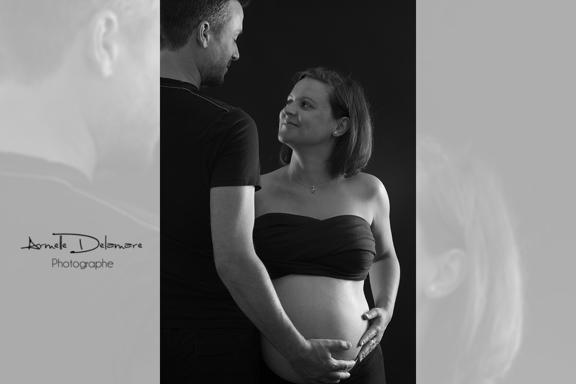 Armelle Delamare Photographe Pavilly Photographie séance photo couple naissance femme enceinte